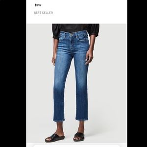 FRAME le high straight denim